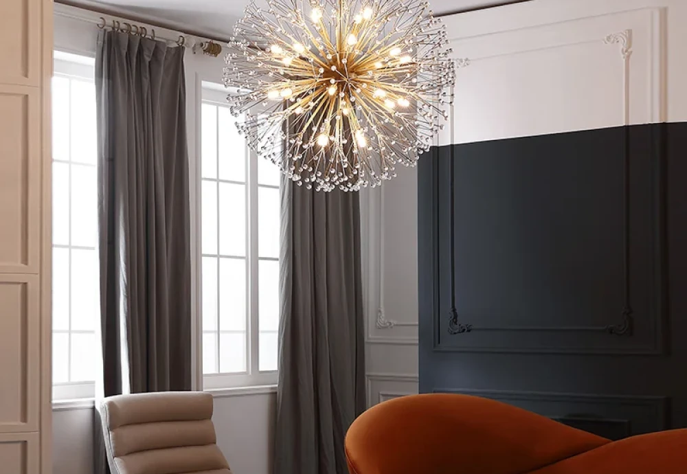 sphere globe chandelier